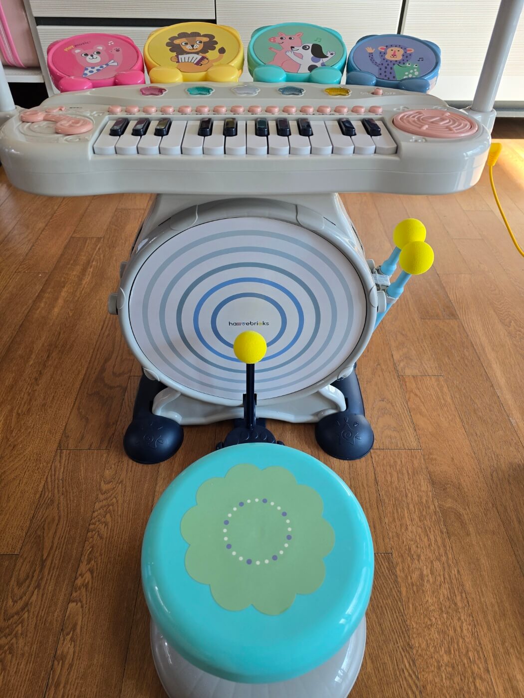 유아 크리스마스 선물 추천 - 하베브릭스 피아노드럼