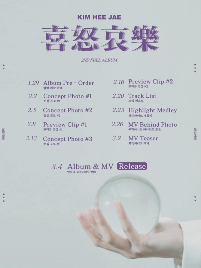 희로애락 타임 테이블