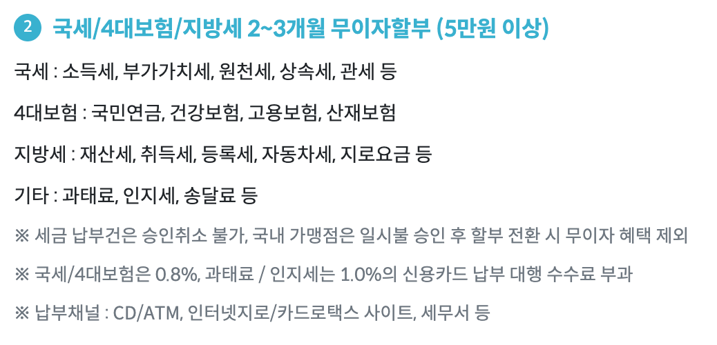 2025 종합부동산세 카드납부 혜택 총정리