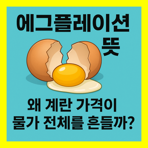에그플레이션 뜻, 계란 가격과 물가