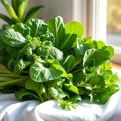 신선하고 밝은 색감의 다양한 채소(브로콜리, 콜리플라워, 양배추, 파프리카 등)와 과일(베리류, 사과, 포도 등)이 조화롭게 놓여 있는 모습입니다. 깨끗하고 밝은 주방 식탁 위에 놓인 바구니나 접시에 담겨 있어 식욕을 돋우고 건강한 느낌을 주는 장면으로 연출해 주세요.