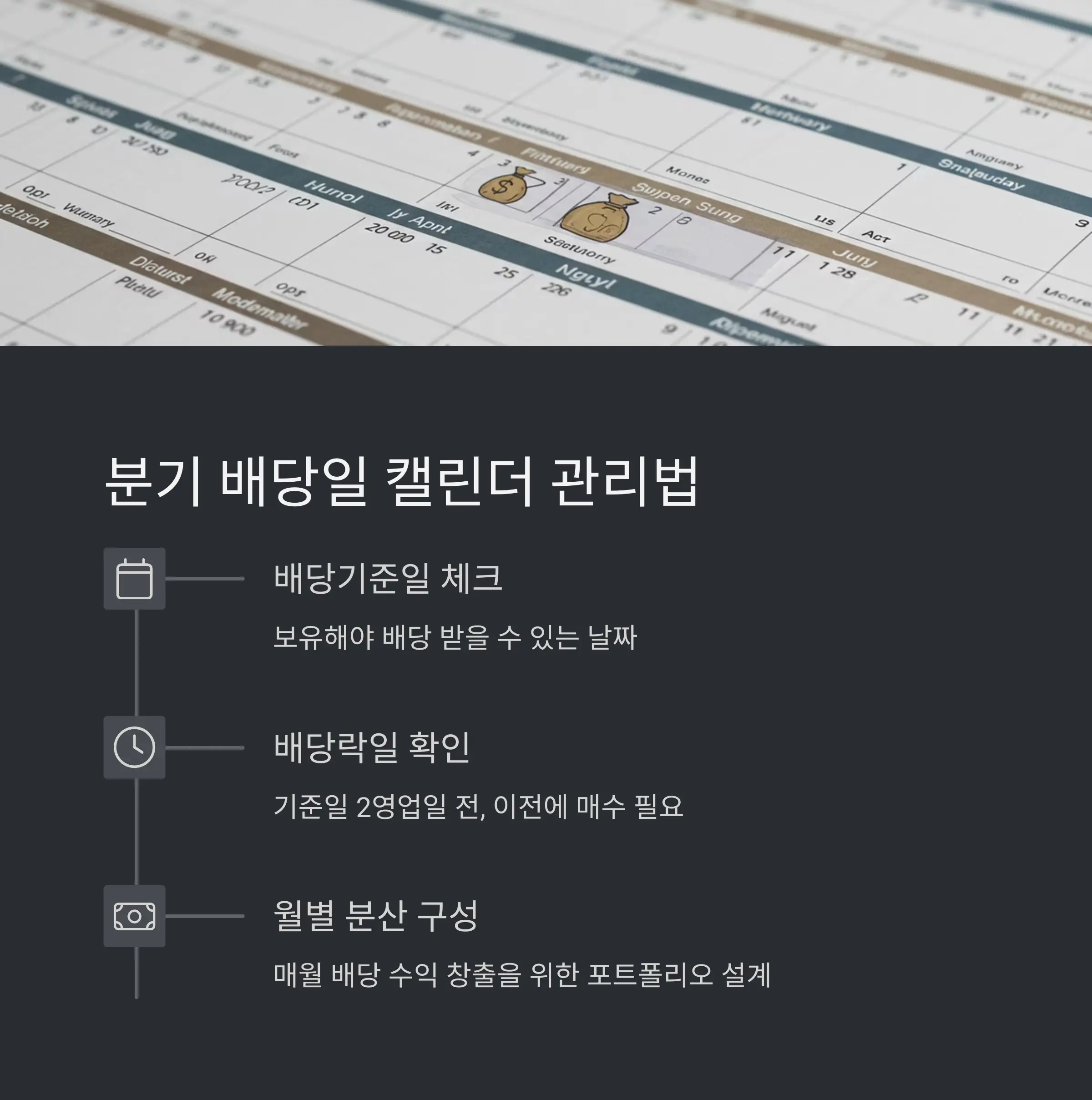 분기 배당 투자 꿀팁 💡📈