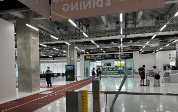 나리타 공항 셔틀버스 입구