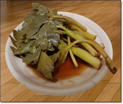 방풍나물 장아찌