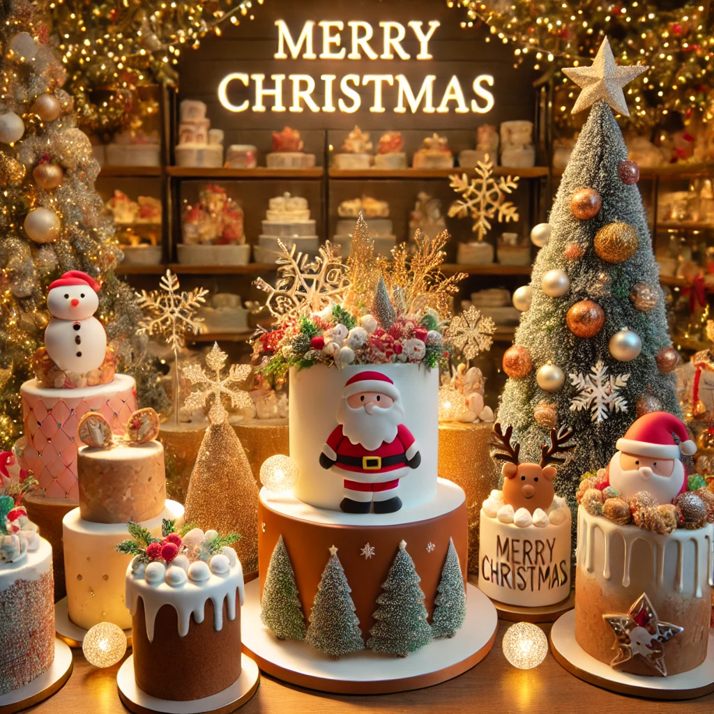크리스마스 케이크 예약하기