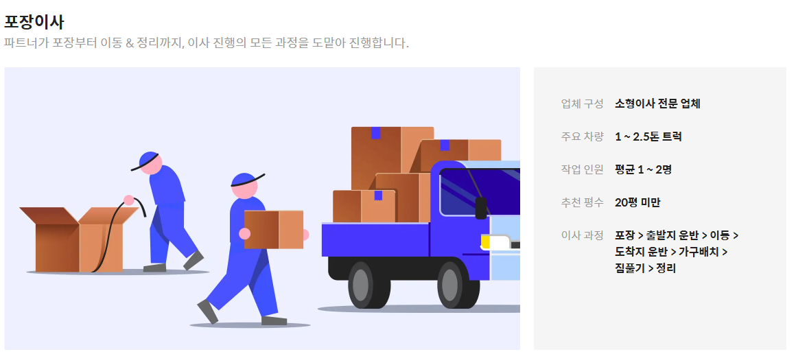 짐싸 포장이사