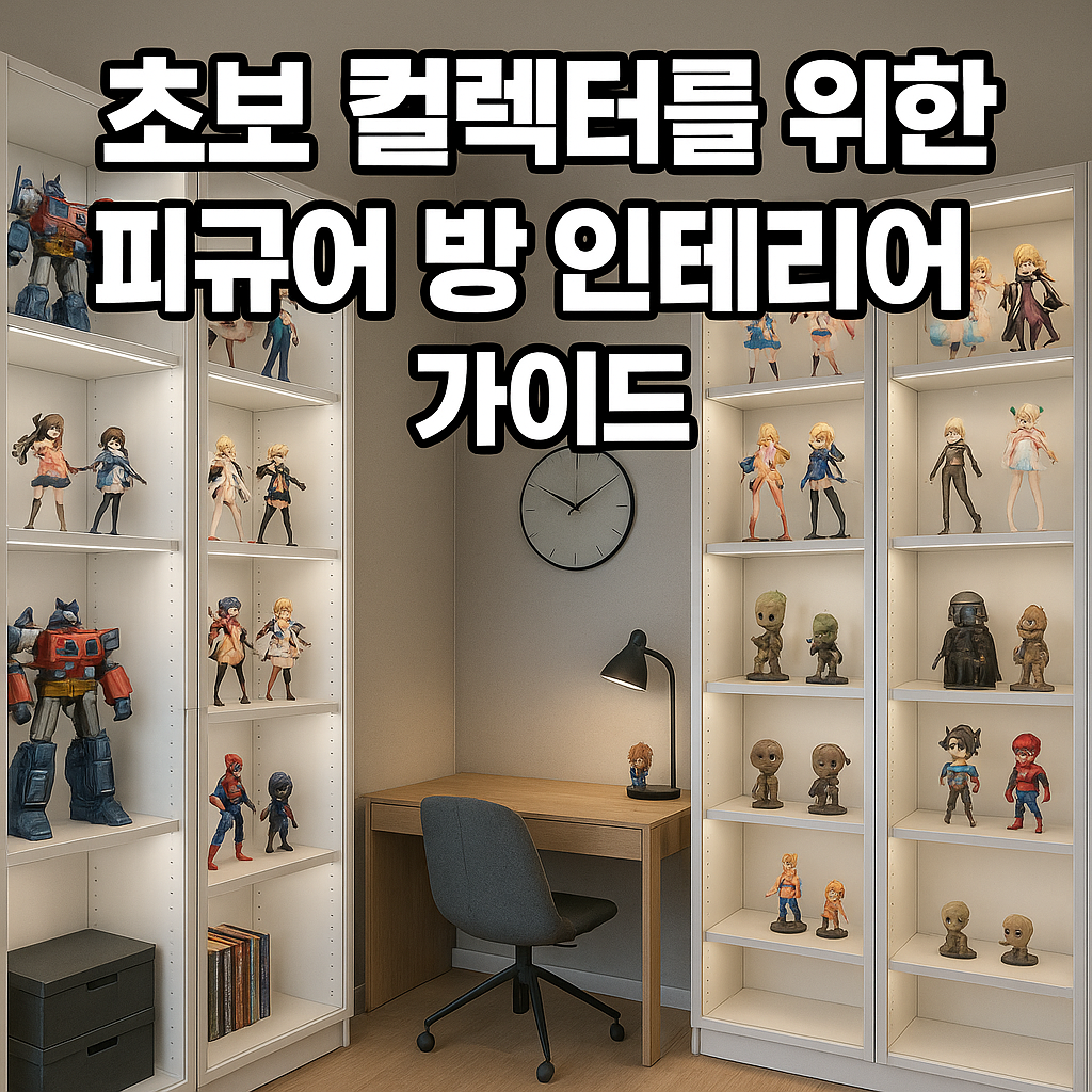 피규어 방 인테리어