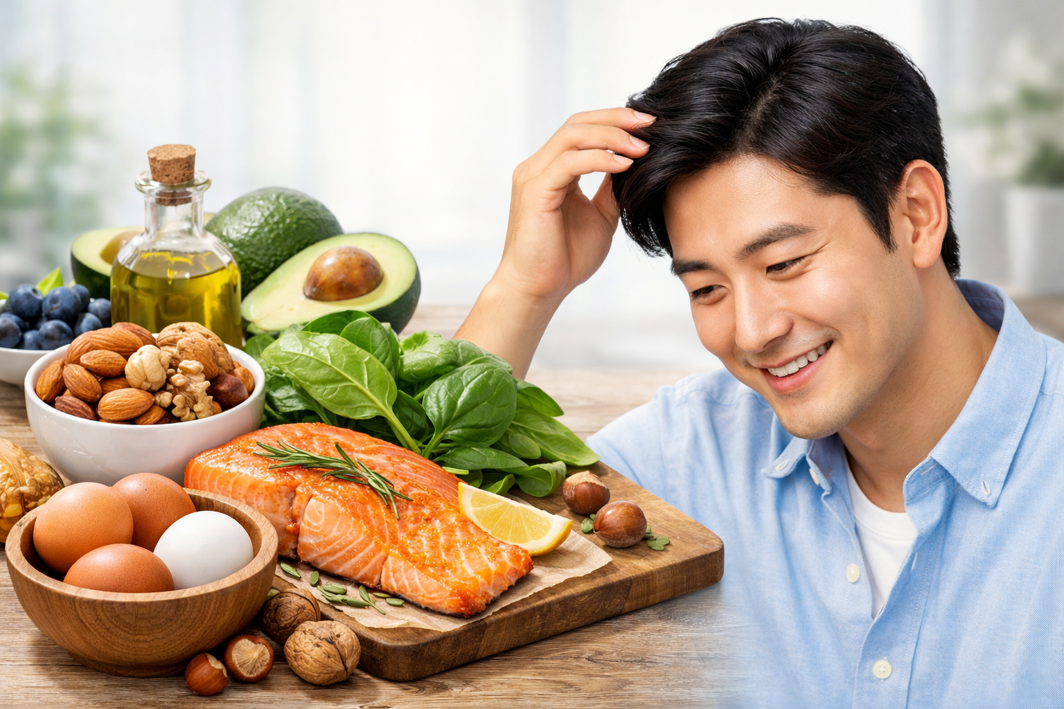 탈모 예방에 좋은 음식