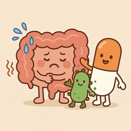 장 균형 회복을 돕는 유산균