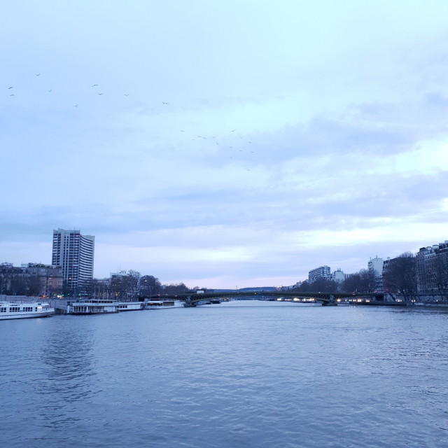 파리 바토무슈 탑승