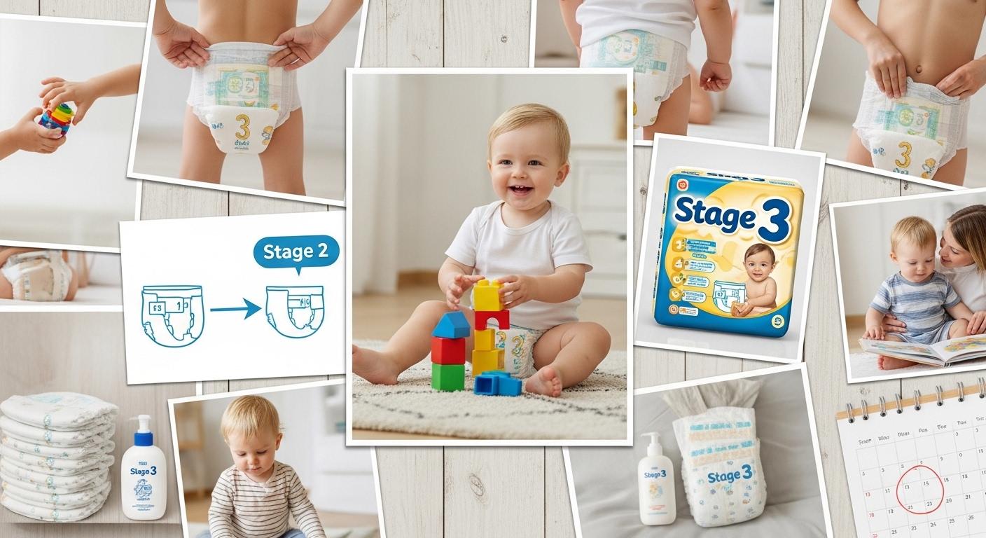 기저귀 3단계 얼마나
