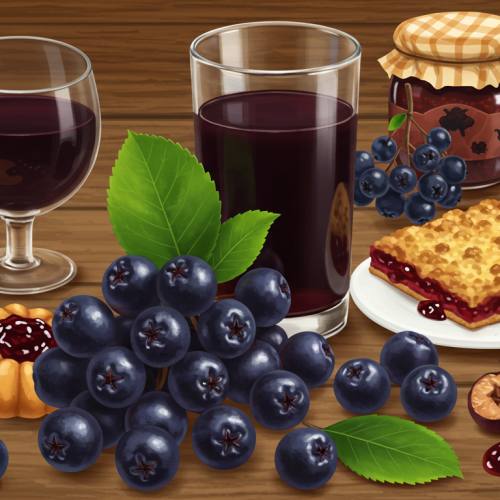 아로니아 음식 사진