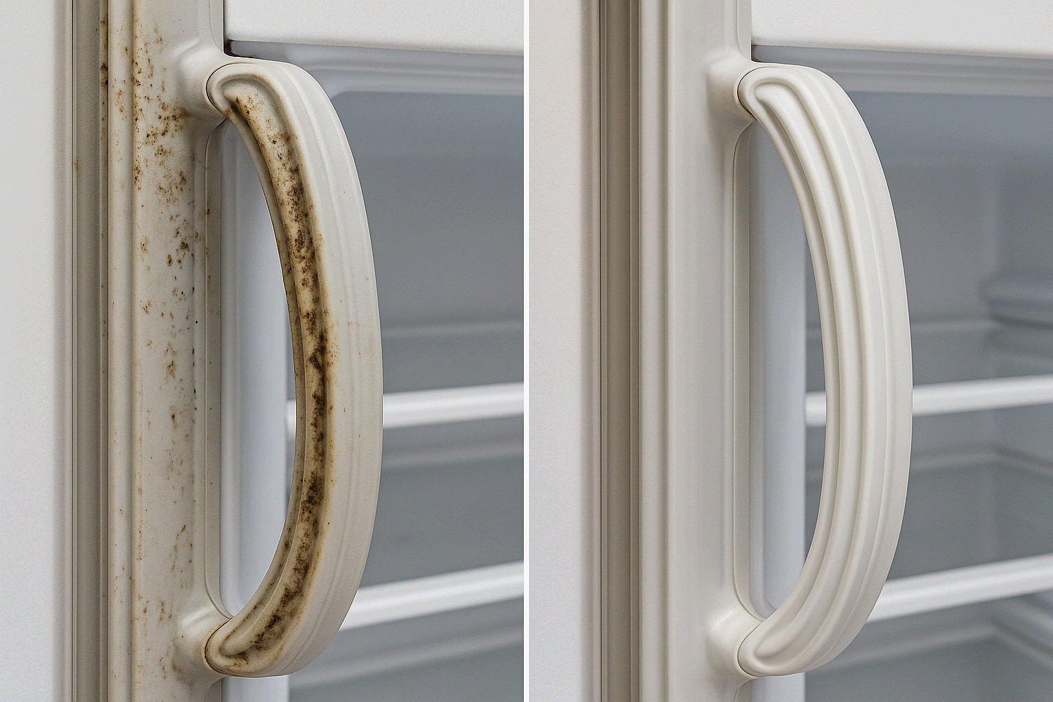 냉장고 고무패킹 곰팡이 제거로 식품 위생 지키기