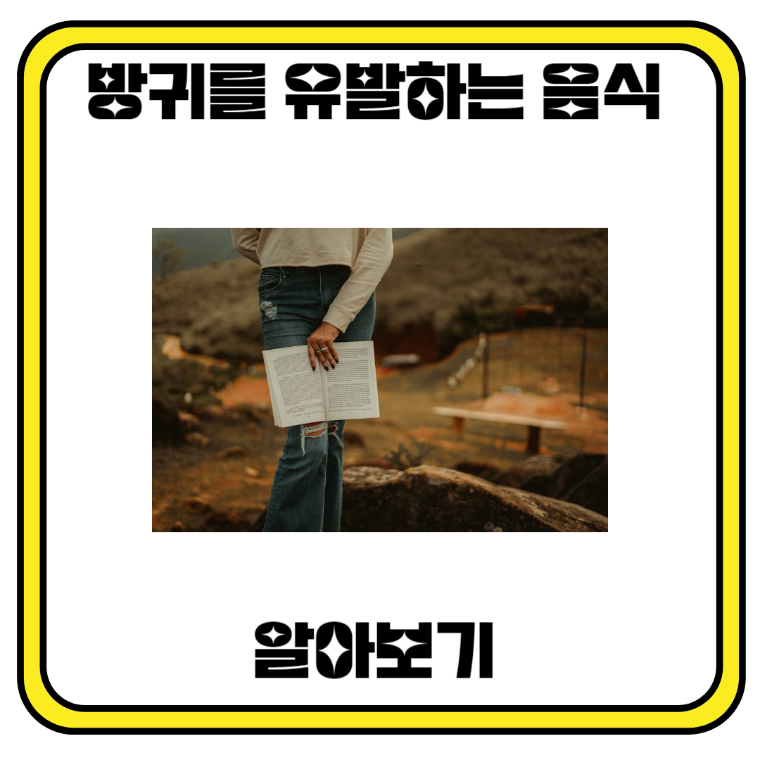 방귀를 유발하는 음식: 냄새 원인을 알아보자