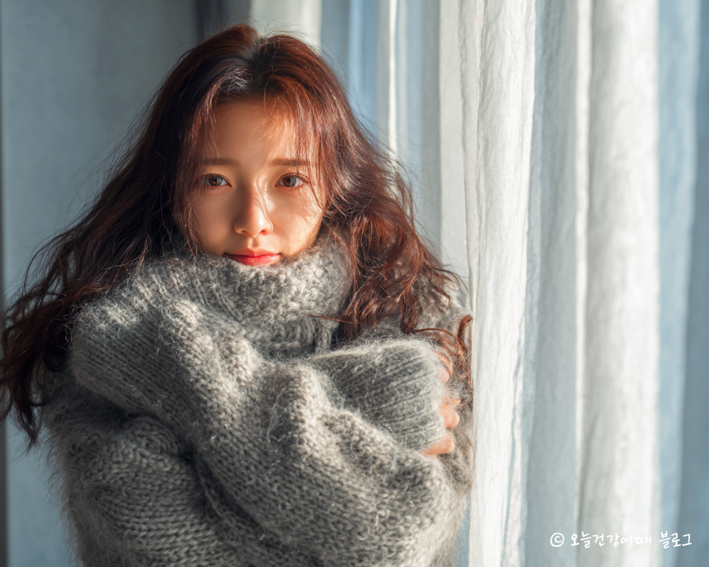 난방건조 겨울실내습도 가습기사용 감기예방습관