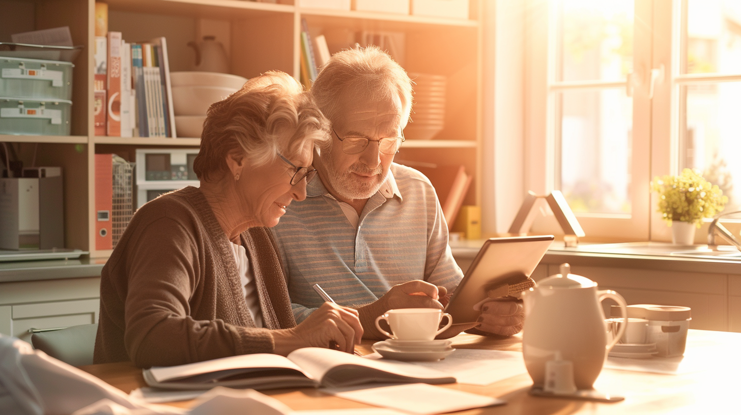 은퇴세대를 위한 경제 정보 관련 이미지