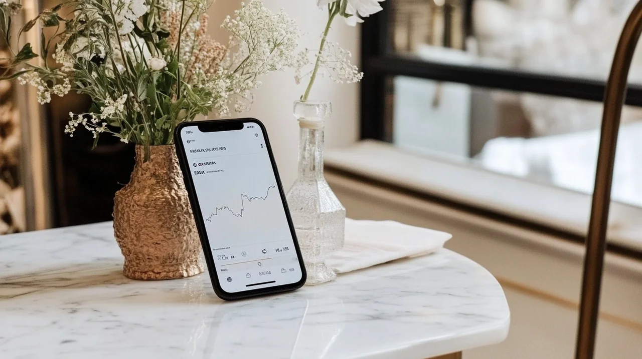 스마트폰에서 미국 국채 ETF의 실시간 수익률과 주문을 확인하며 투자자들이 분산 투자와 효율적인 포트폴리오 관리를 실천하는 실전 안내