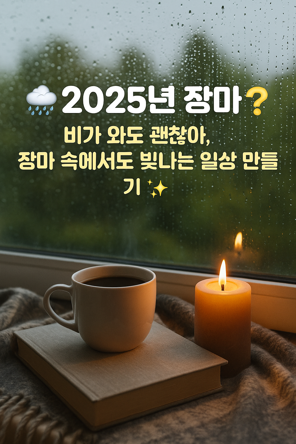 🌧️2025년 장마, 올여름엔 어떤 풍경이 펼쳐질까요?☀️장마 준비