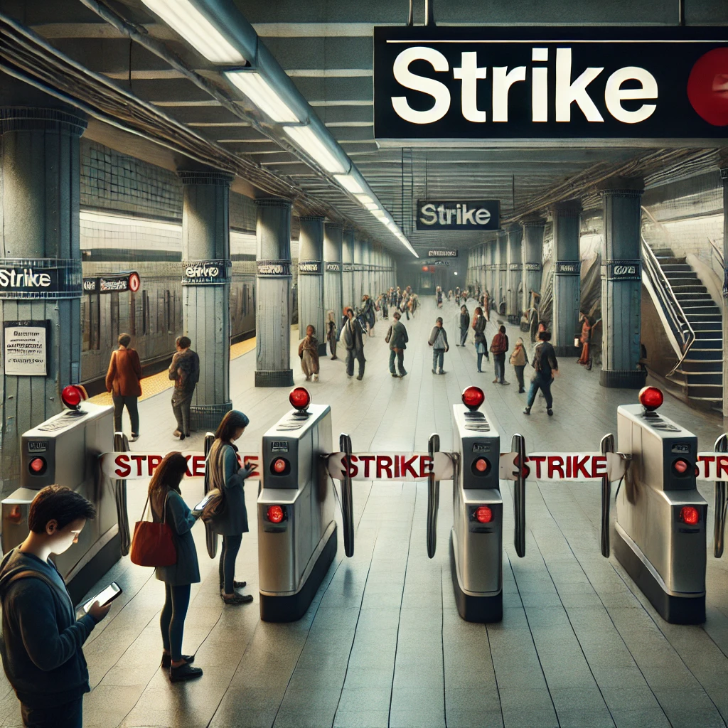 지하철 파업