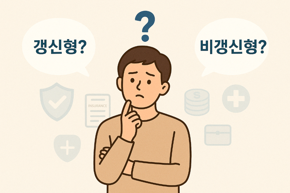 갱신형 vs 비갱신형 보험