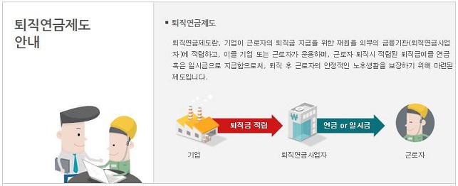 퇴직급여 수령방법