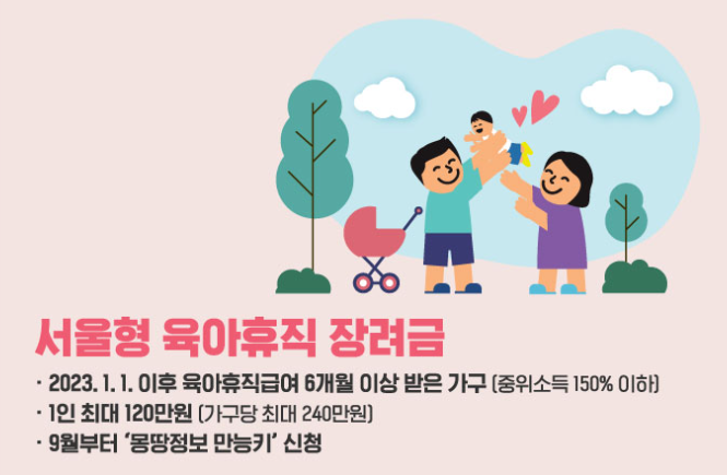 서울형 육아휴직 장려금