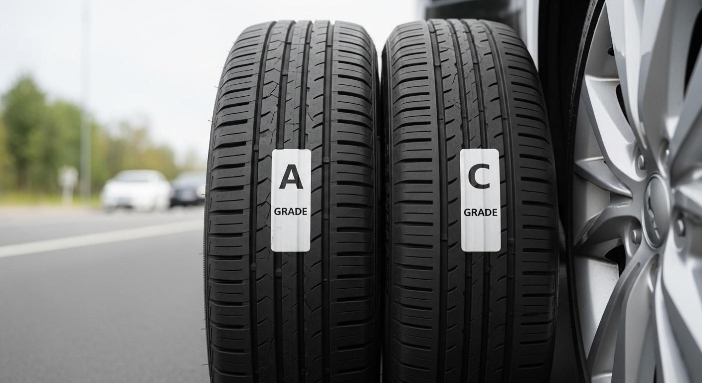 자동차 타이어 등급 연비 차이