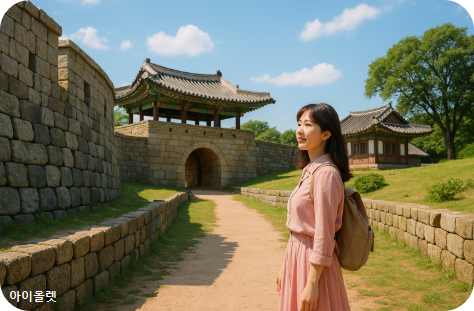 강화도 광성보를 AI로 재현