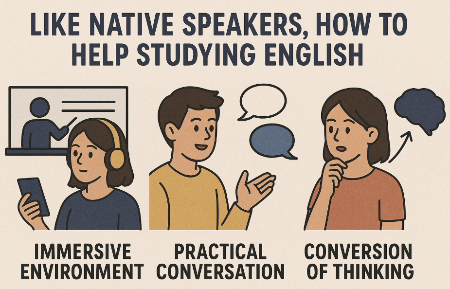원어민처럼 영어 공부하는데 도움이 되는 방법 관련 사진