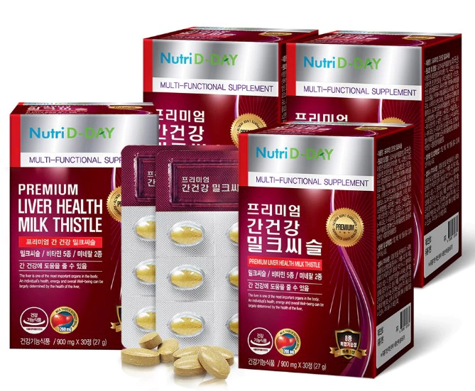 뉴트리디데이 프리미엄 밀크씨슬 골드 500mg