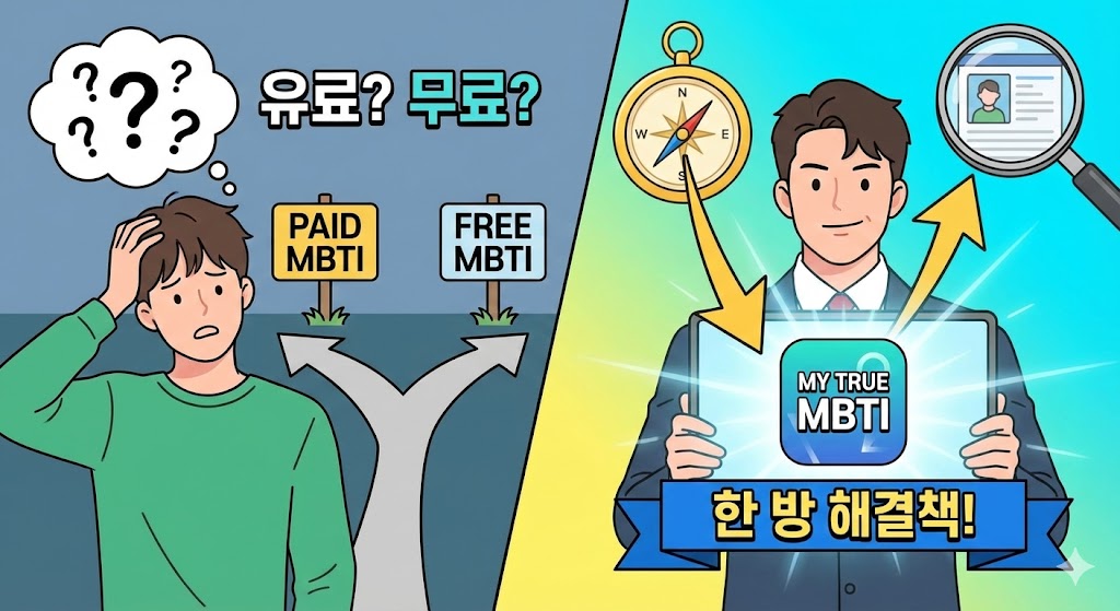 MBTI 유료/무료, 어떤 걸 믿어야 할까?