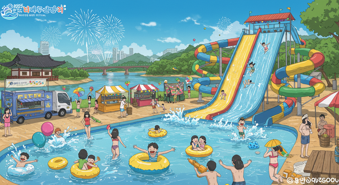 2025 안동 수(水)페스타 일정 총정리 : 물총축제+불꽃놀이까지 완벽 안내