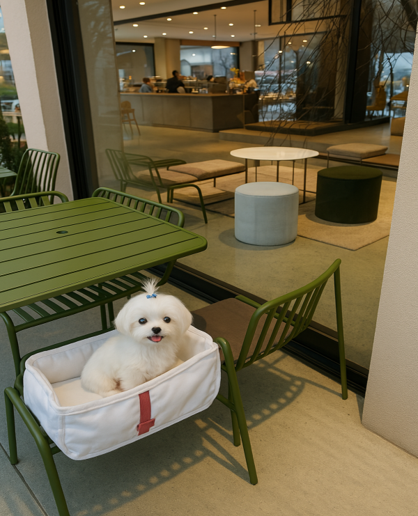 반려견 동반 카페 사진