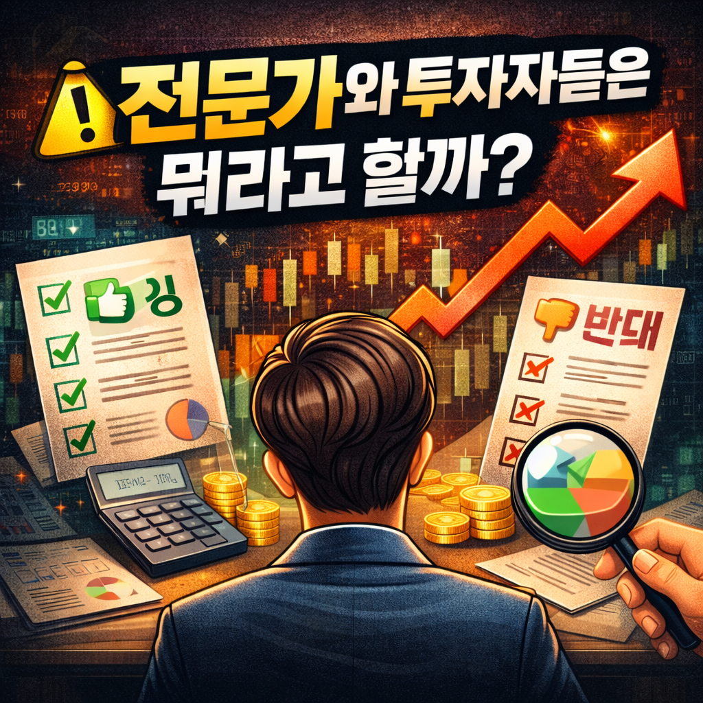 전문가와 투자자들은 뭐라고 할까?