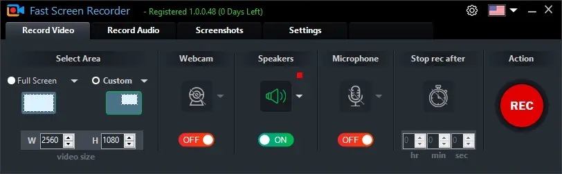 Fast Screen Recorder