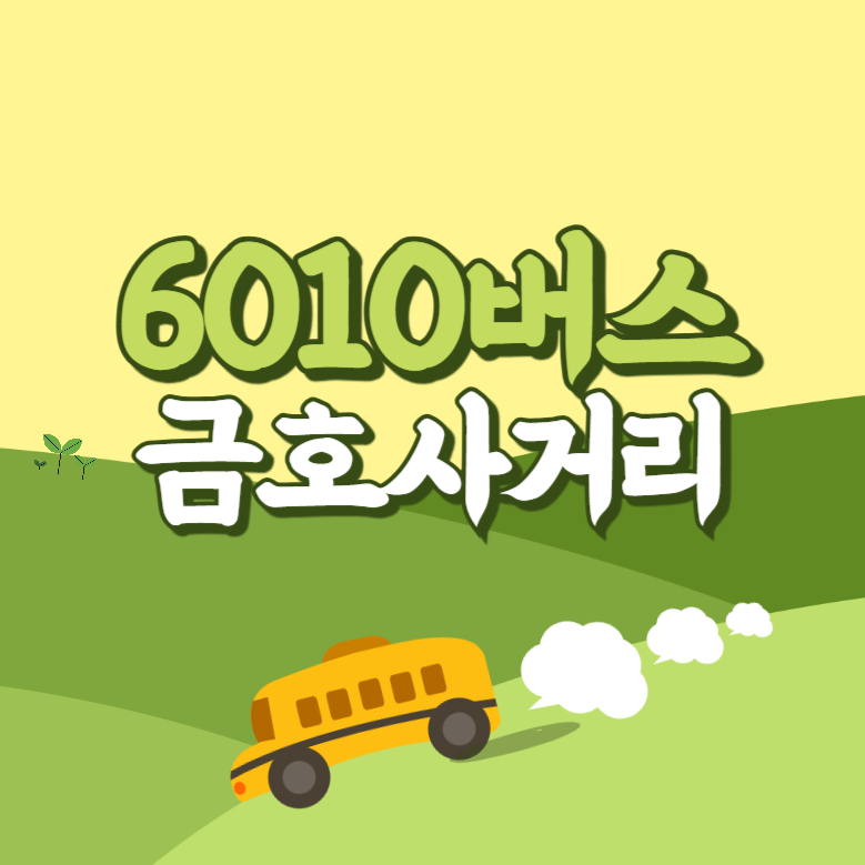 금호사거리에서 인천공항 리무진 공항버스(6010번) 썸네일