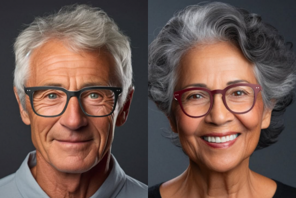 에실로룩소티카가 개발한 보청기 ‘뉘앙스 오디오’를 착용한 모습.