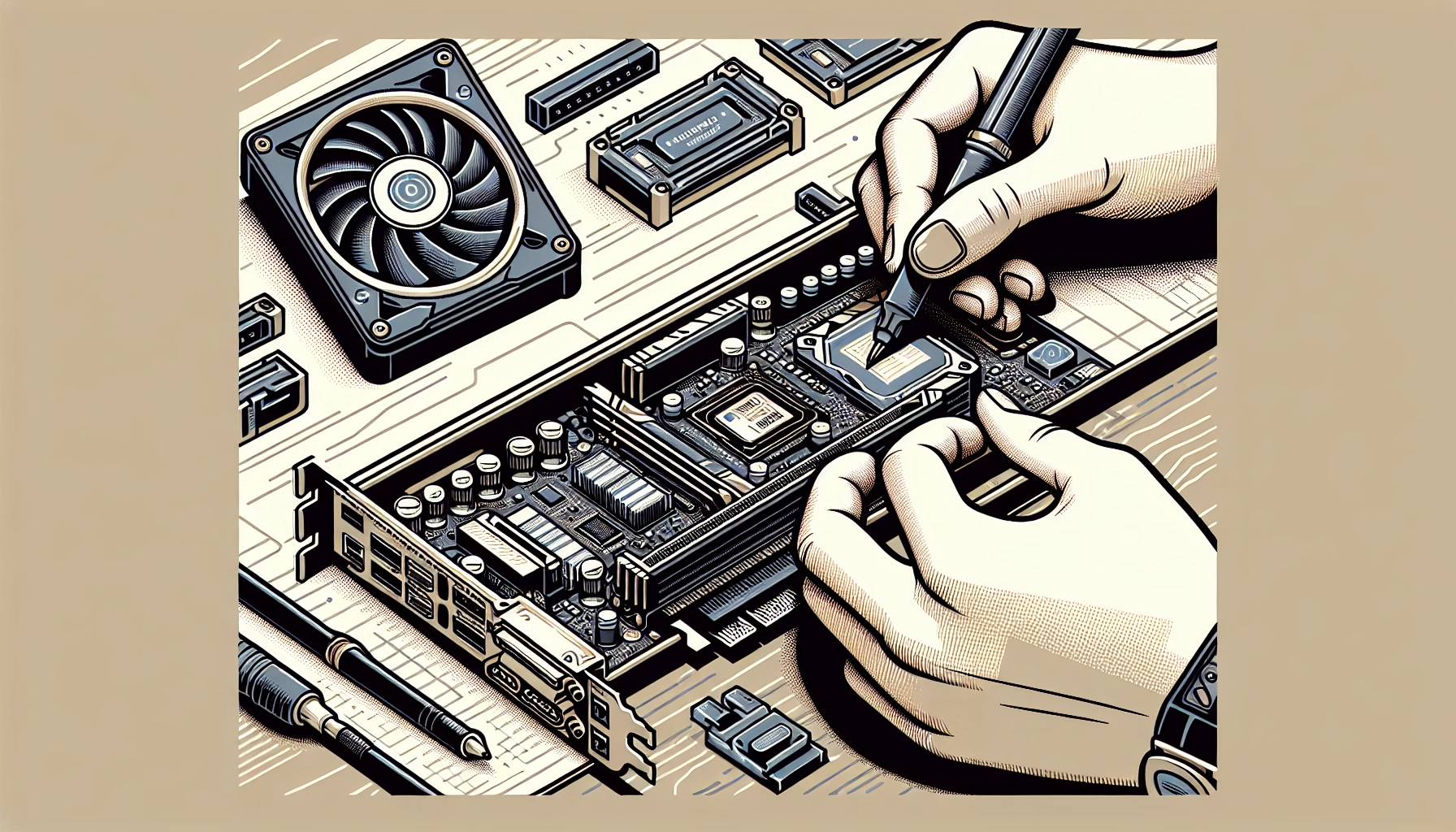 그래픽카드고정