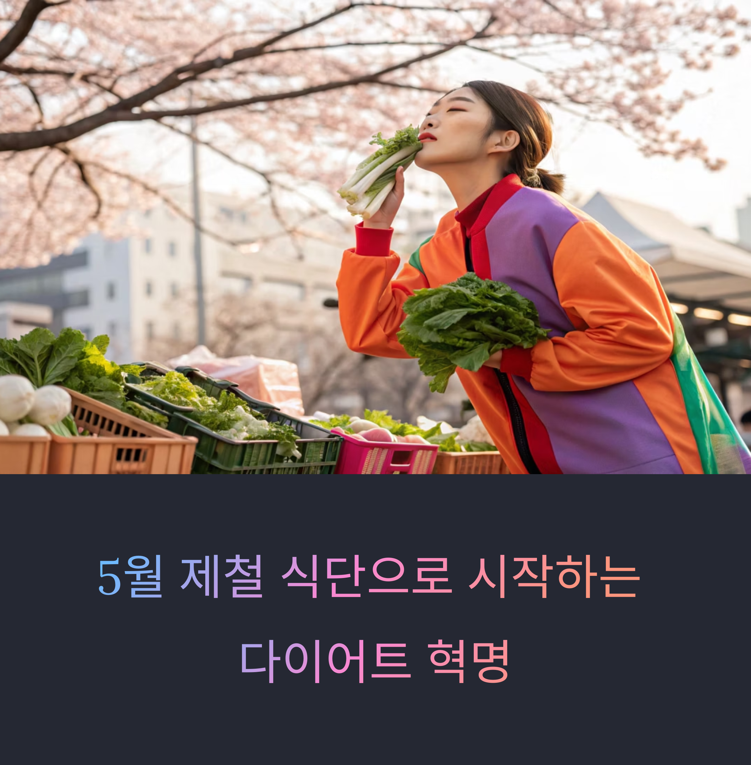 5월 제철 식단으로 시작하는 다이어트 혁명: 건강과 감량을 동시에