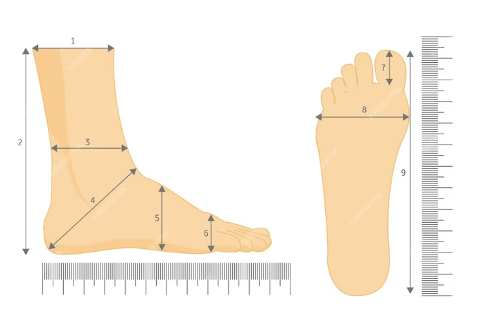 해외직구 신발 사이즈 비교 정리1