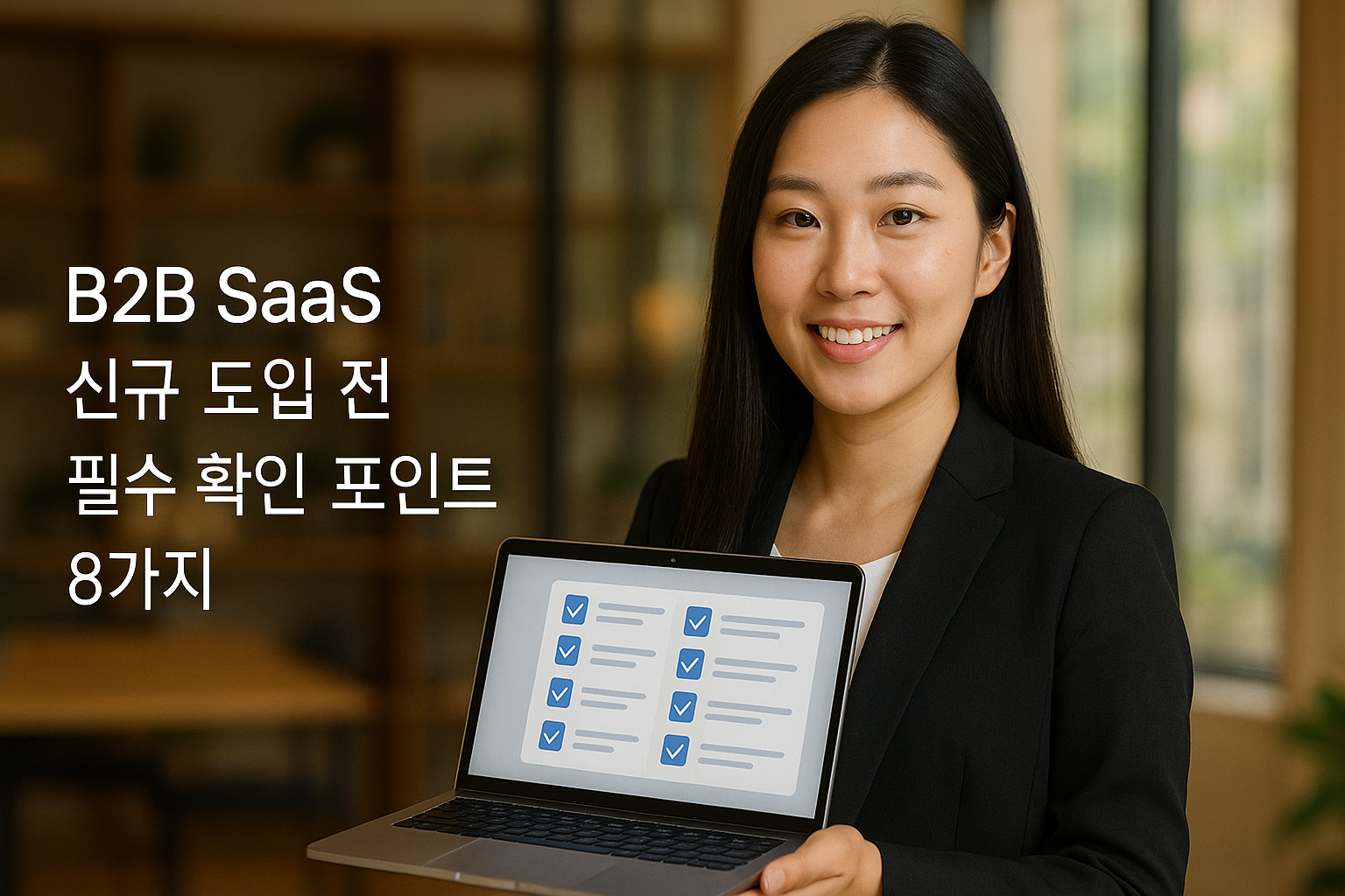 B2B SaaS 신규 도입 전 필수 확인 포인트 8가지 관련 이미지