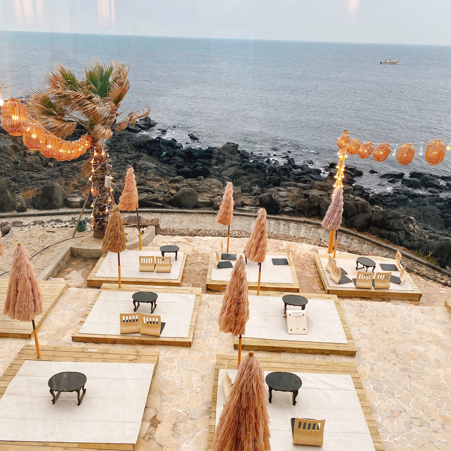 제주 애월한담해안산책로 한옥카페 해지개