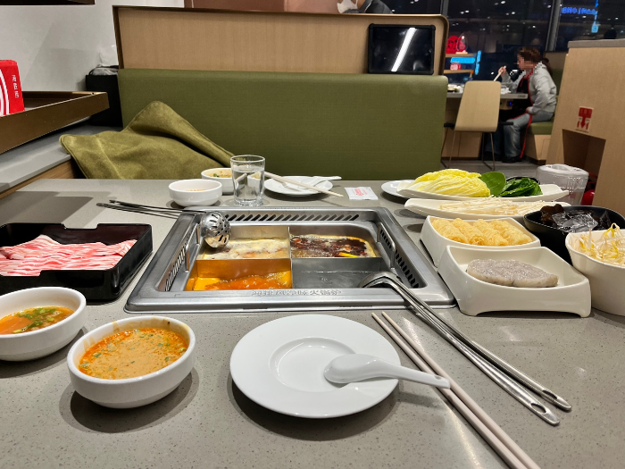 주문 메뉴 모습