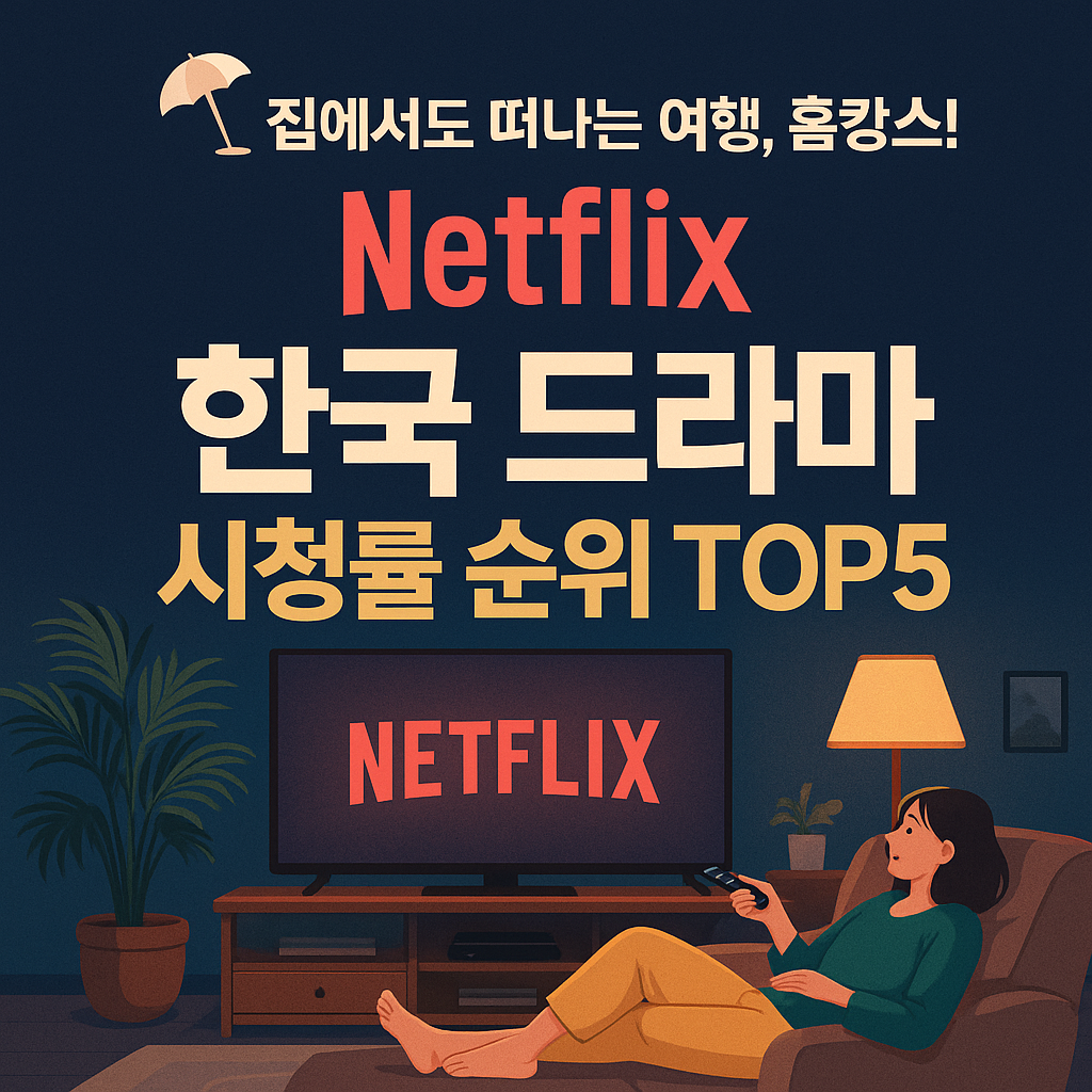 넷플릭스 한국드라마 공식페이지 바로가기