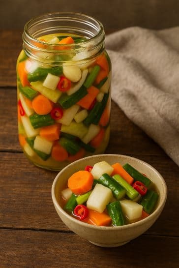 농가식 파오차이(농장김치) – 제철 채소로 만든 수제 피클