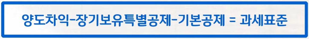 과세표준 계산공식