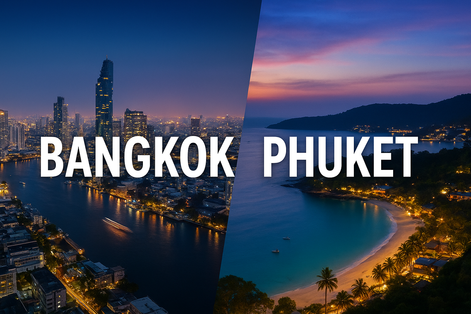 태국 방콕 &amp; 푸켓 여행 완벽 가이드 &mdash; 도시와 휴양의 공존