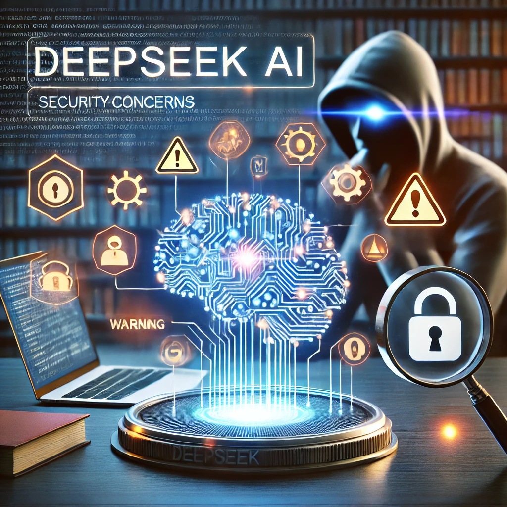 딥시크 AI 보안 논란 관련 이미지
