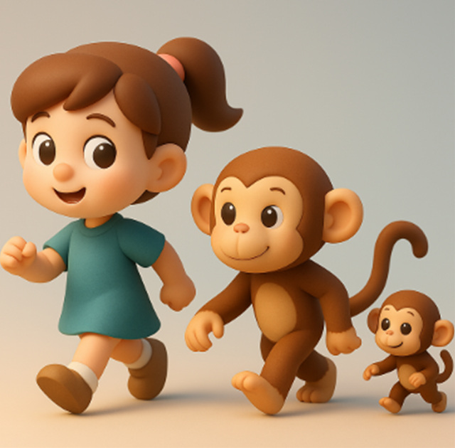 원숭이 꿈 해몽 새끼 원숭이 꿈