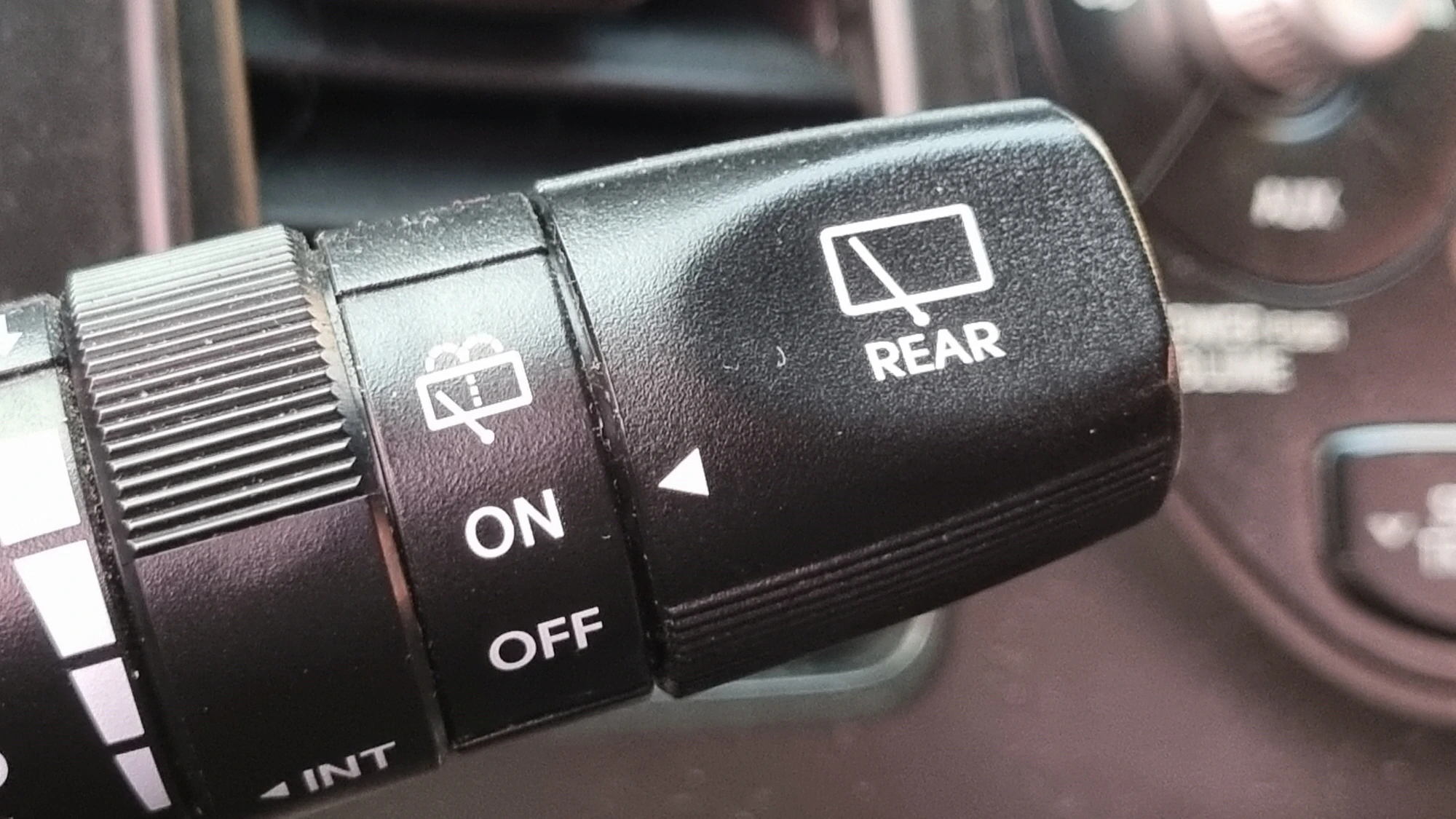 모닝 후방 와이퍼 작동 레버 스위치